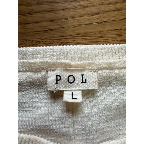 Pol Patchwork Sweater‎ Large Balloon Sleeves Colorful Boho Hippie Anthropologie - Picture 3 of 11